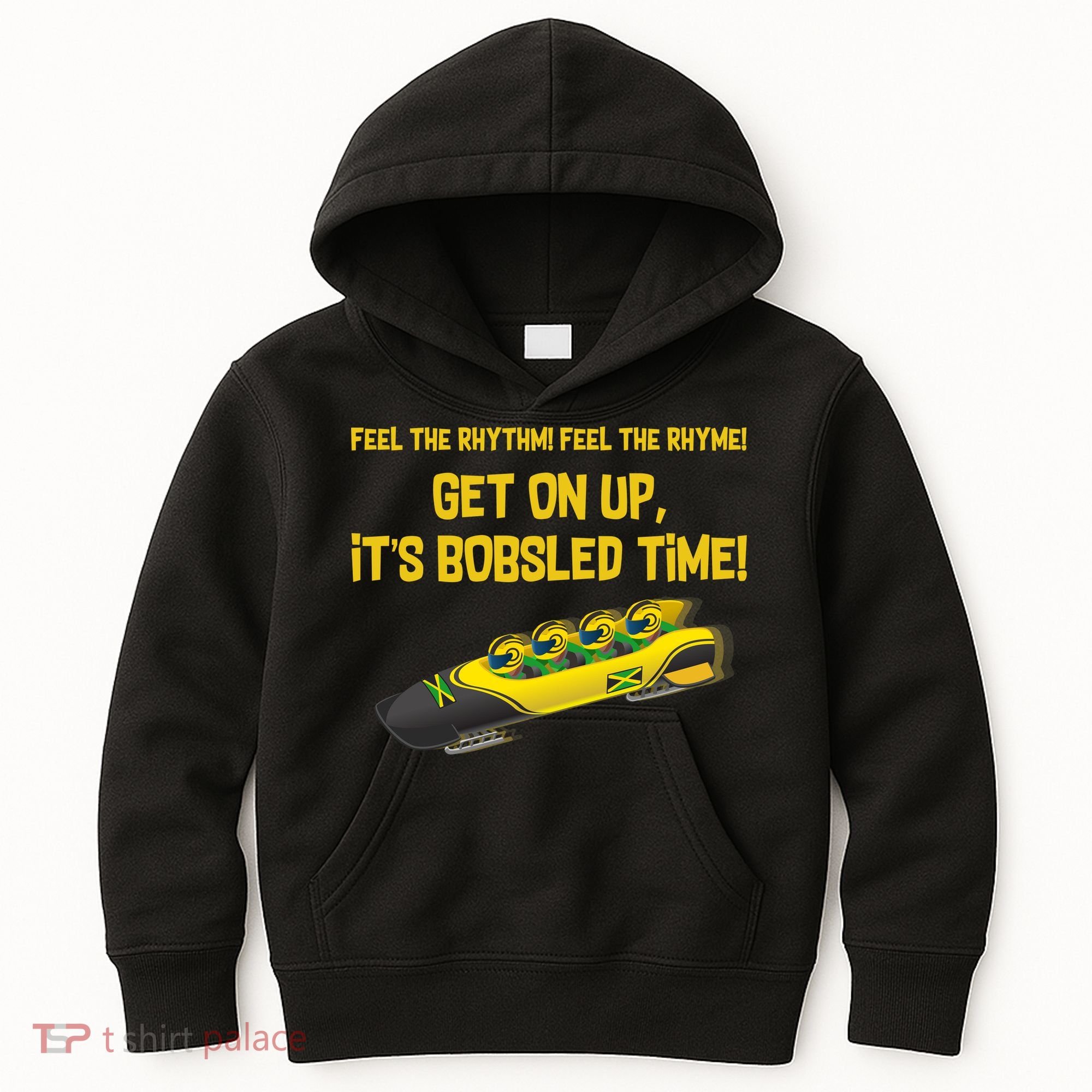 Jamaican Bobsled Team Kids Hoodie