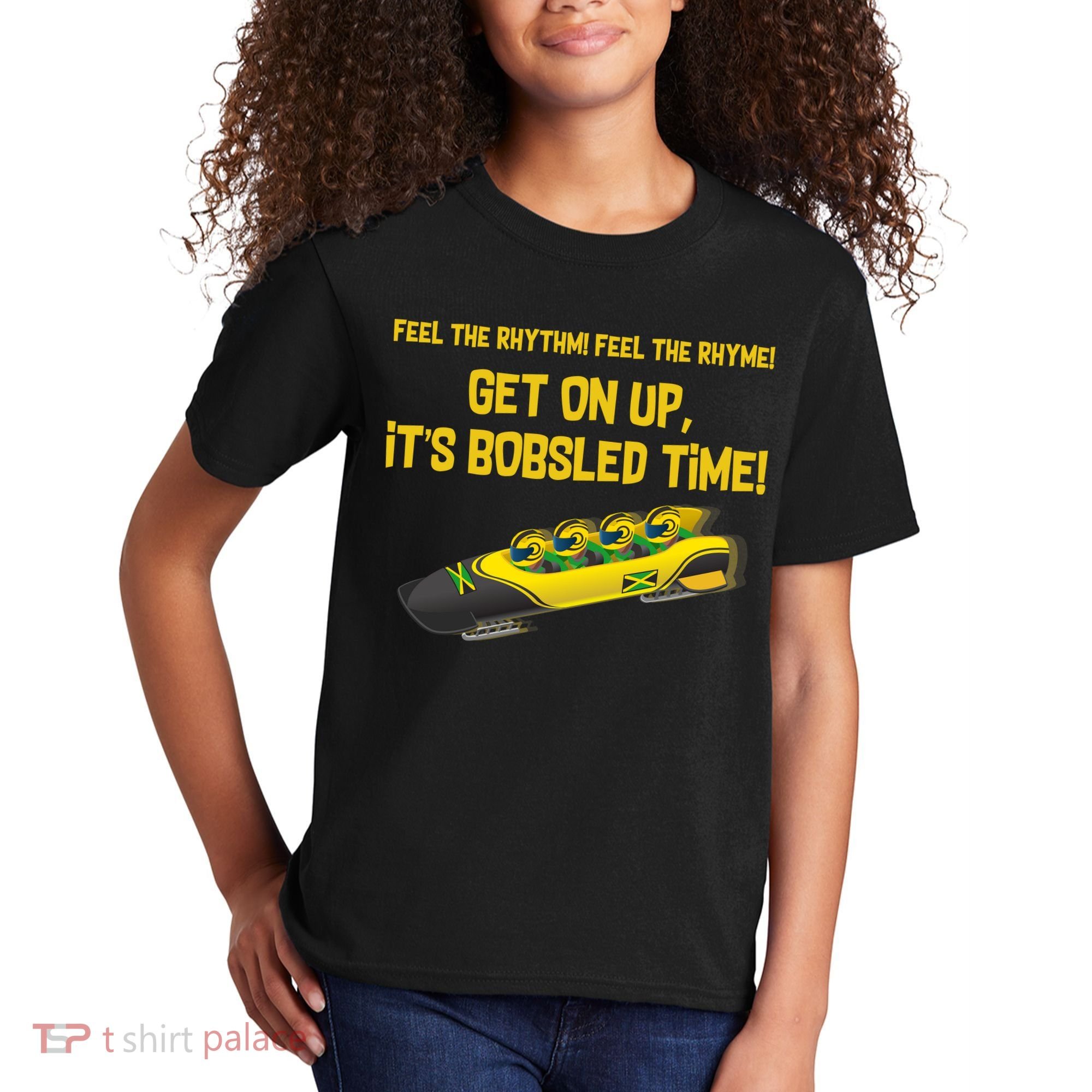Jamaican Bobsled Team Kids T-Shirt