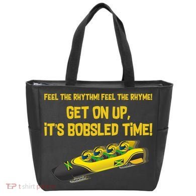 Jamaican Bobsled Team Tote Bag