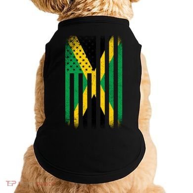 Jamaican Vintage Jamaica Flag Doggie Tank