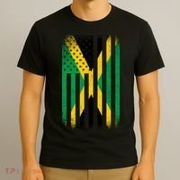 Jamaican Vintage Jamaica Flag T-Shirt thumb 3