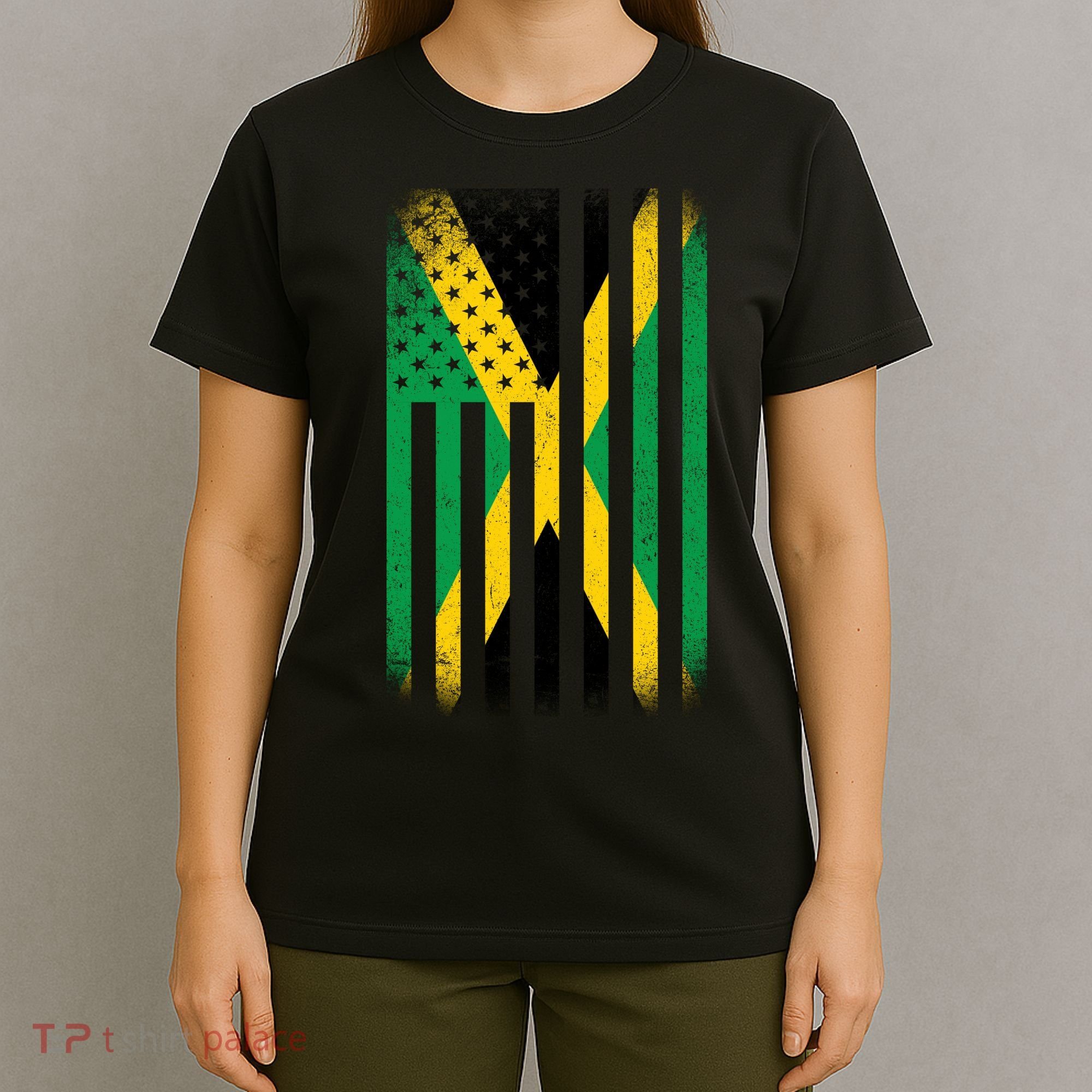 Jamaican Vintage Jamaica Flag T-Shirt