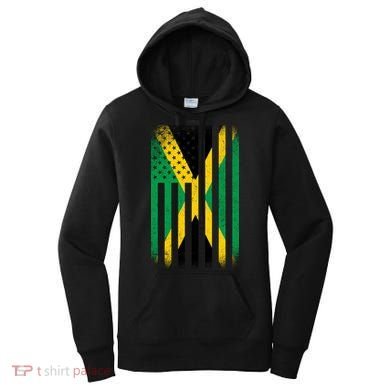 Jamaican Vintage Jamaica Flag Women's Hoodie