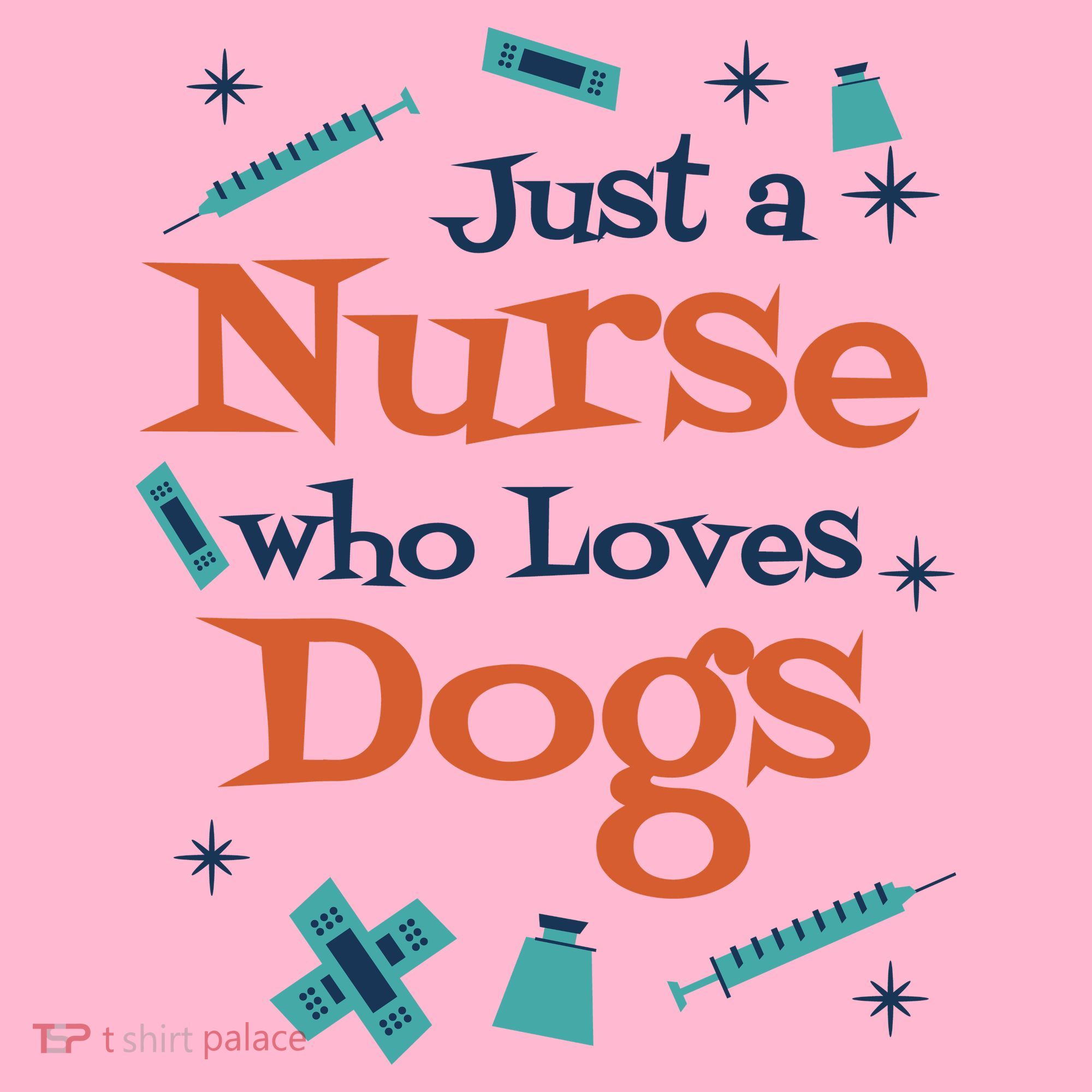 Just A Nurse Who Loves Dogs Coaster