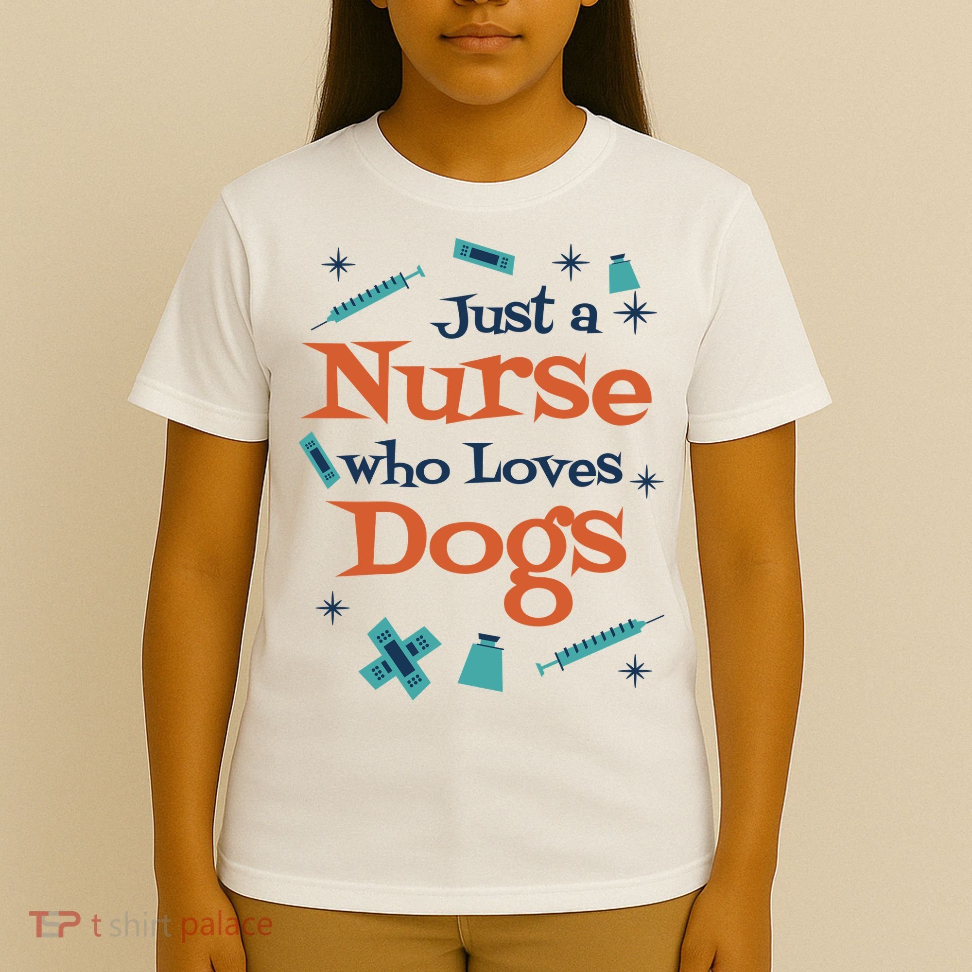 Just A Nurse Who Loves Dogs T-Shirt
