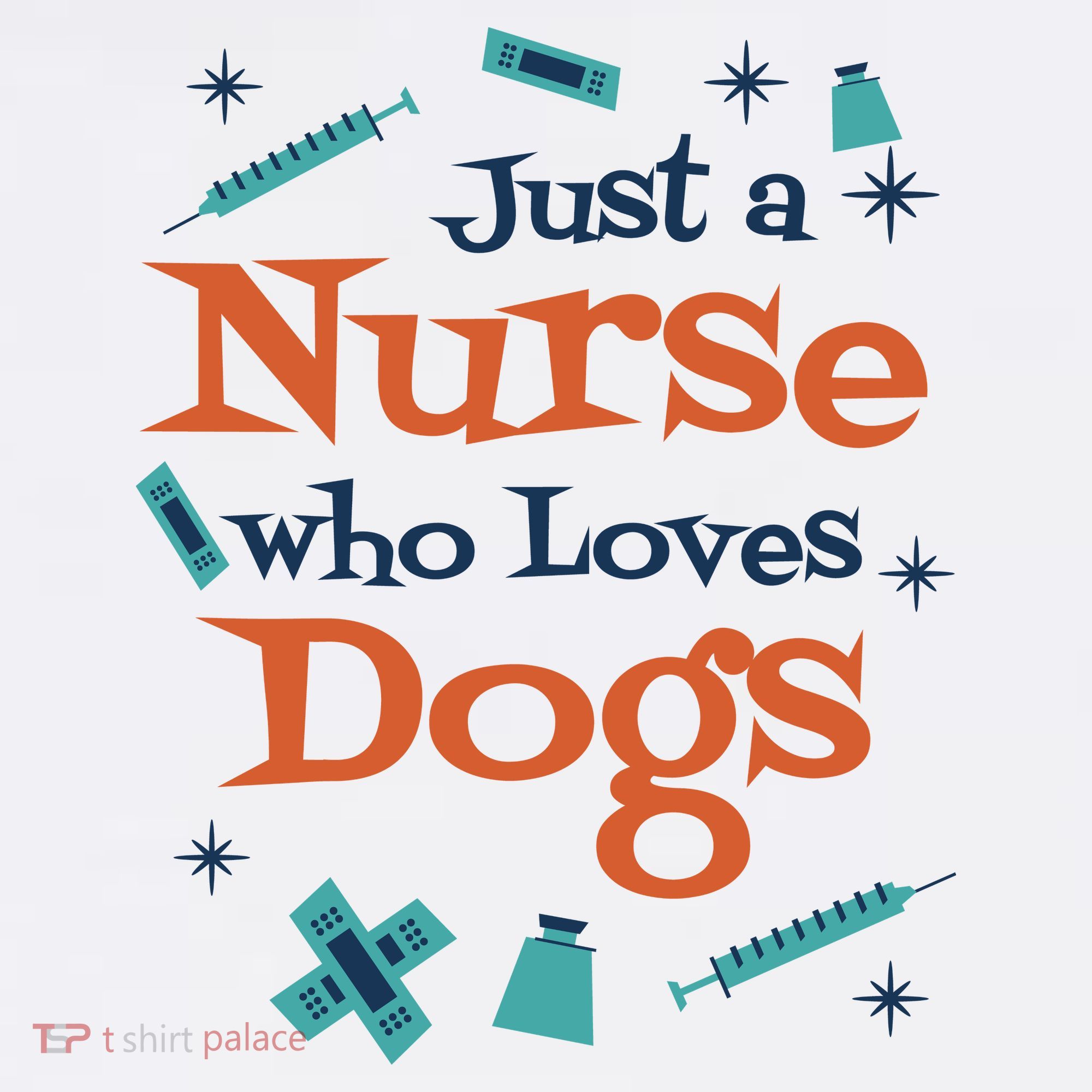 Just A Nurse Who Loves Dogs Women's Hoodie