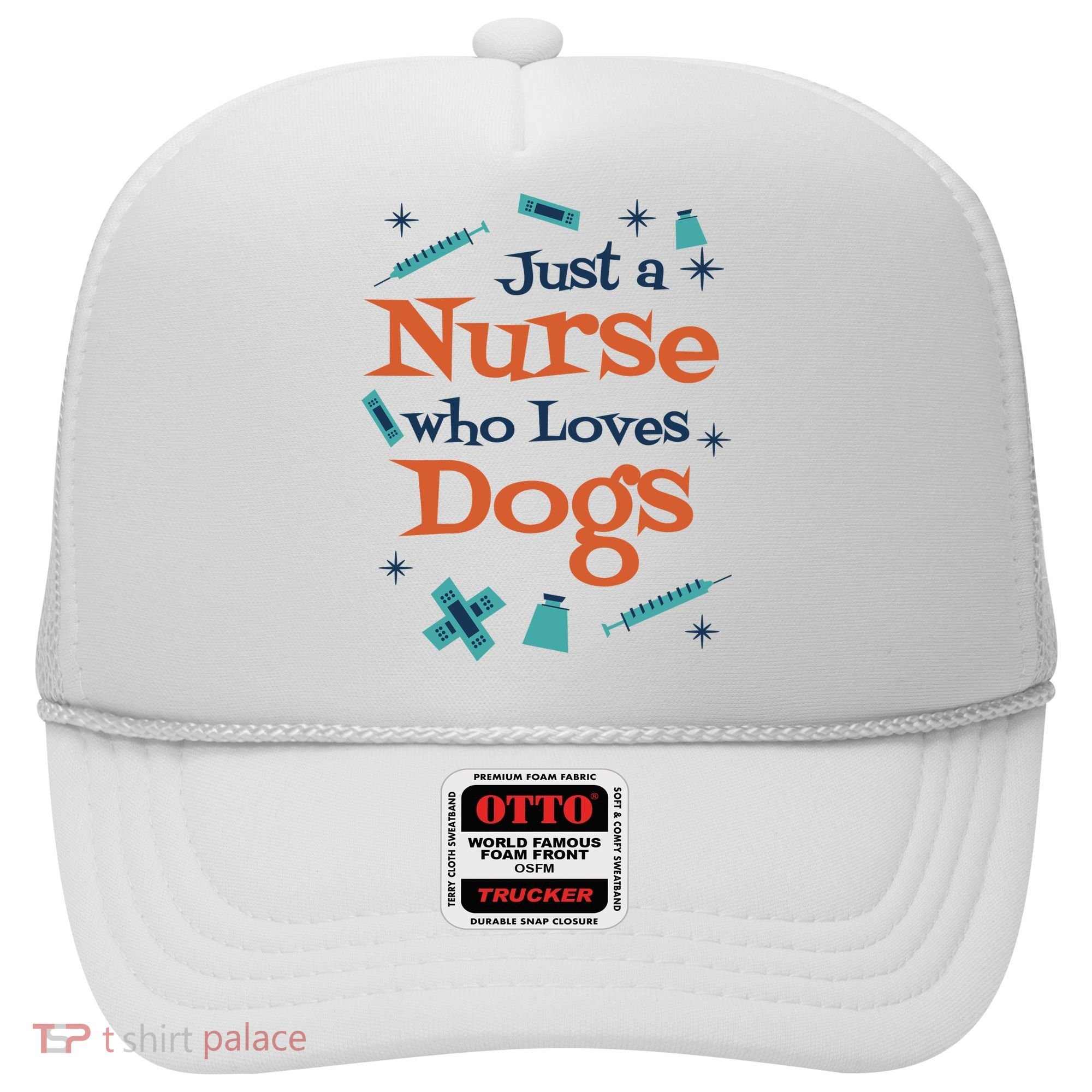 Just A Nurse Who Loves Dogs Hat