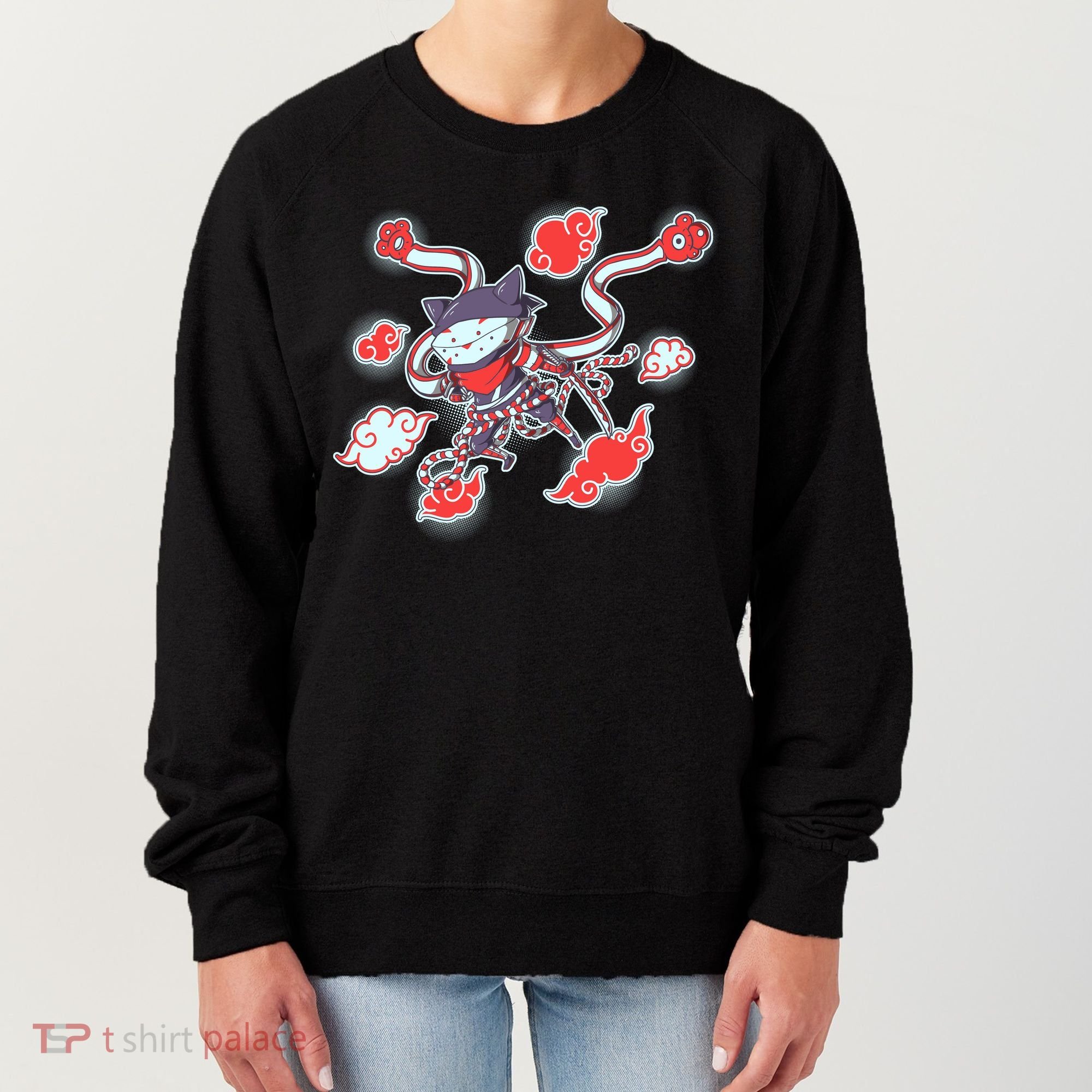 Japanese Anime Ninja Shinobi Cat Women's Sweatshirt