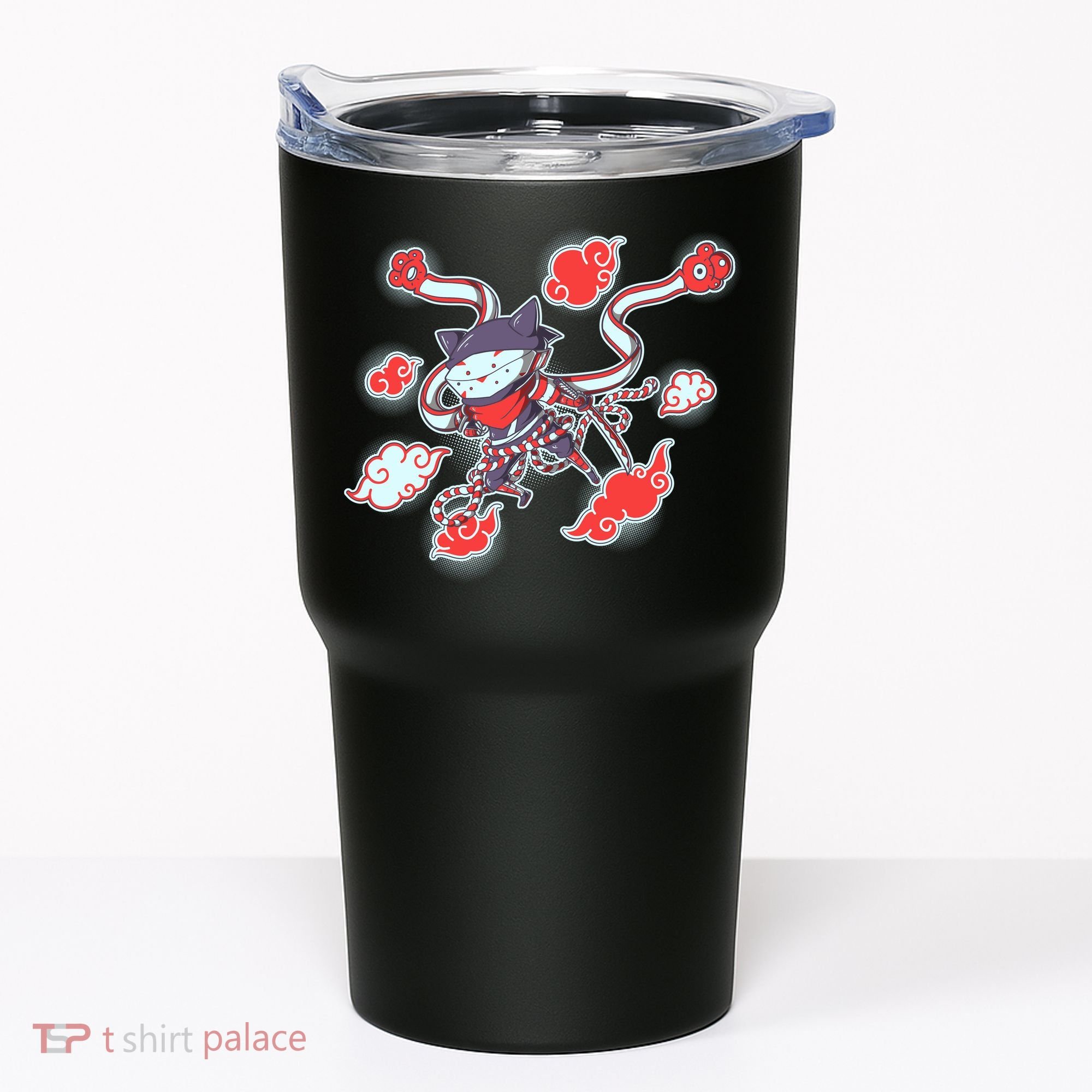 Japanese Anime Ninja Shinobi Cat Tumbler