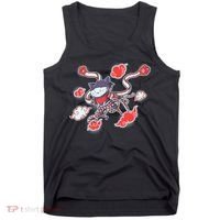 Japanese Anime Ninja Shinobi Cat Tank Top thumb 0