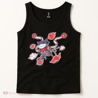 Japanese Anime Ninja Shinobi Cat Tank Top thumb 2
