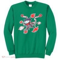 Japanese Anime Ninja Shinobi Cat Sweatshirt thumb 0