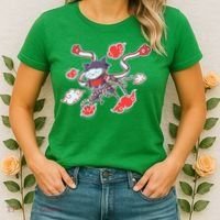 Japanese Anime Ninja Shinobi Cat Women's T-Shirt thumb 2