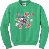 Japanese Anime Ninja Shinobi Cat Kids Sweatshirt thumb 0