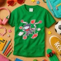 Japanese Anime Ninja Shinobi Cat Kids T-Shirt thumb 3