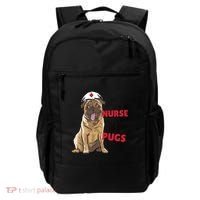 Just A Nurse Who Loves Pugs Backpack thumb 0