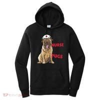 Just A Nurse Who Loves Pugs Women's Hoodie thumb 0