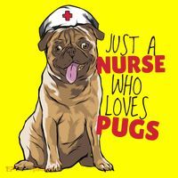 Just A Nurse Who Loves Pugs T-Shirt thumb 7