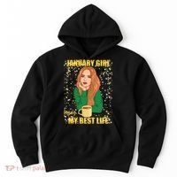 January Girl Living My Best Life Hoodie thumb 0