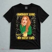 January Girl Living My Best Life T-Shirt thumb 5