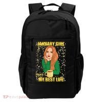 January Girl Living My Best Life Backpack thumb 0