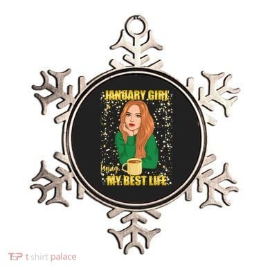 January Girl Living My Best Life Ornament