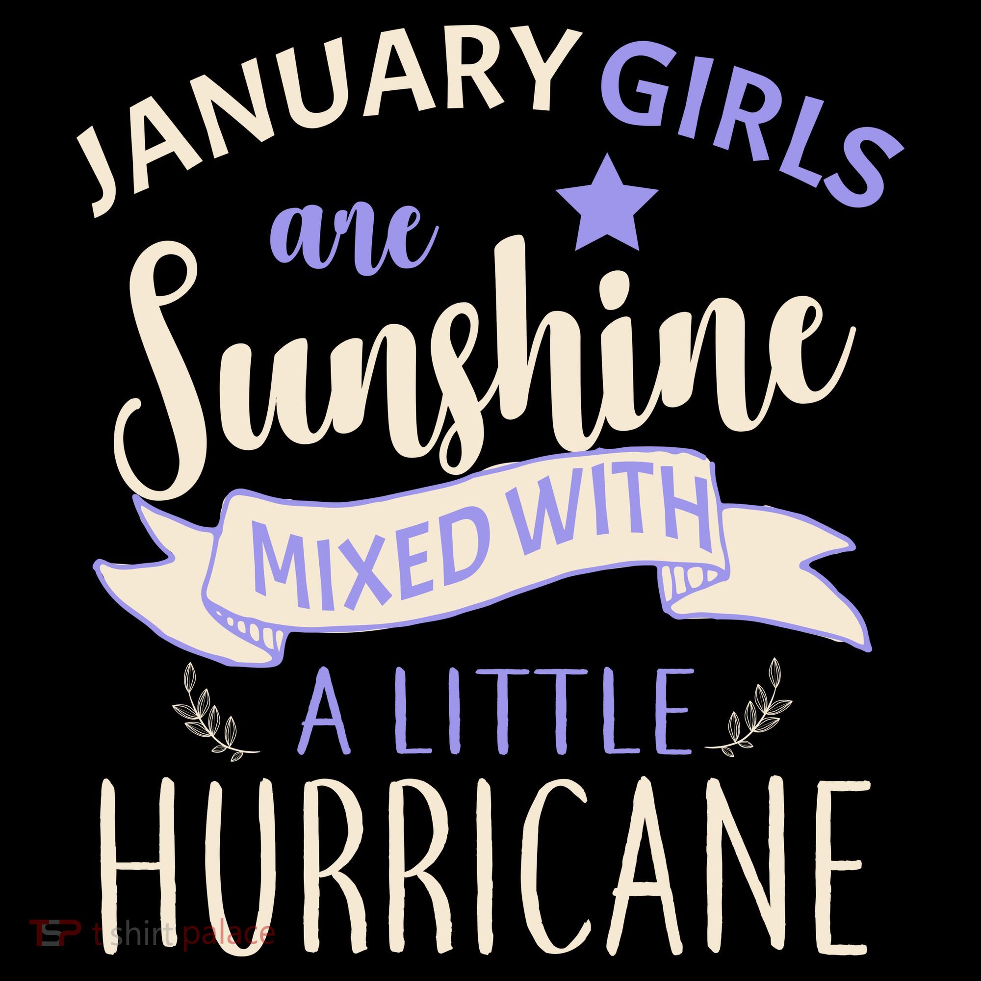January Girls Are Sunshine Mixed With Hurricane Coffee Mug
