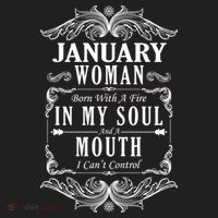 January Woman Funny Birthday Beanie thumb 2