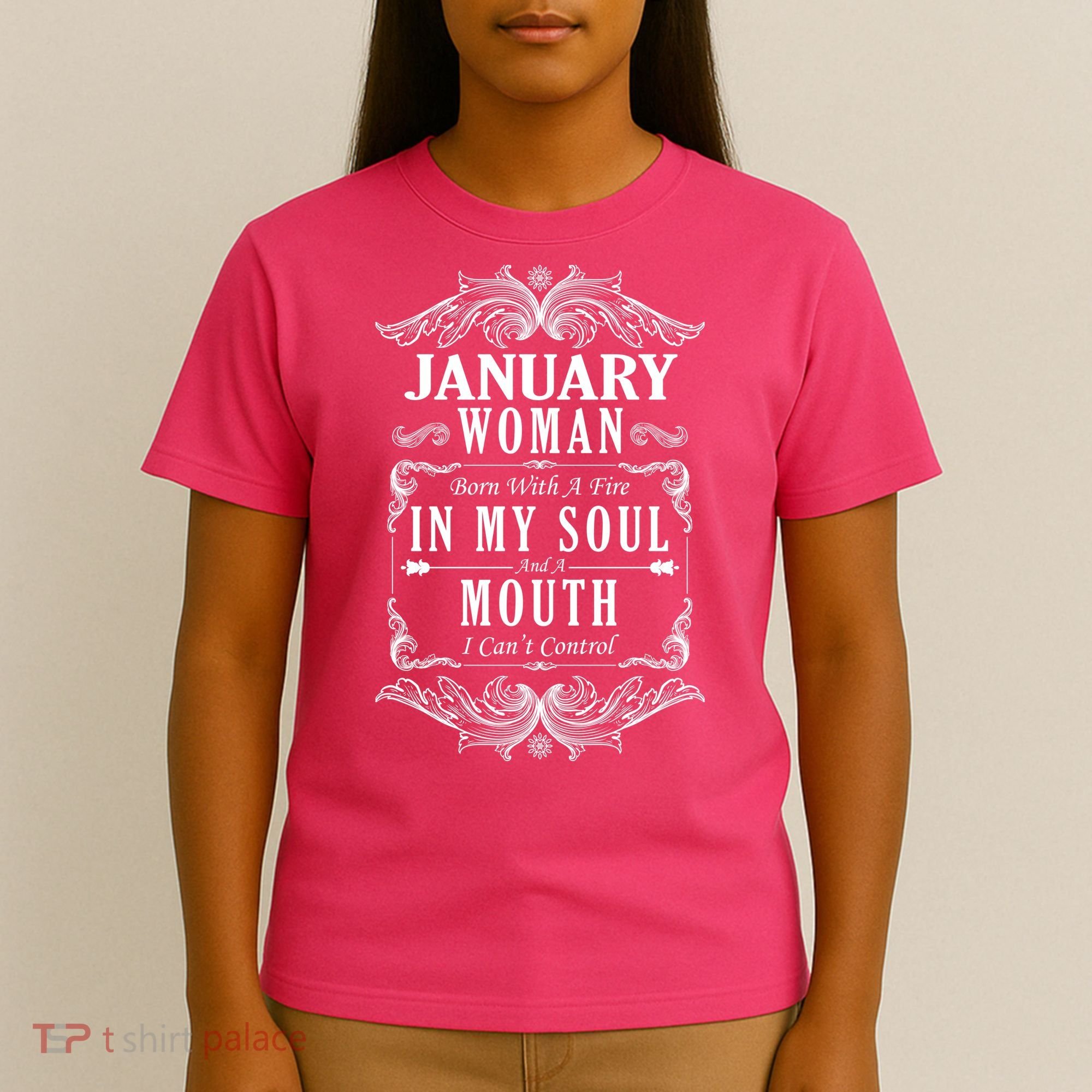 January Woman Funny Birthday T-Shirt
