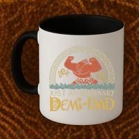 Just An Ordinary Demi Dad Funny Daddy Father Family Coffee Mug thumb 2