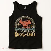 Just An Ordinary Demi Dad Funny Daddy Father Family Tank Top thumb 2