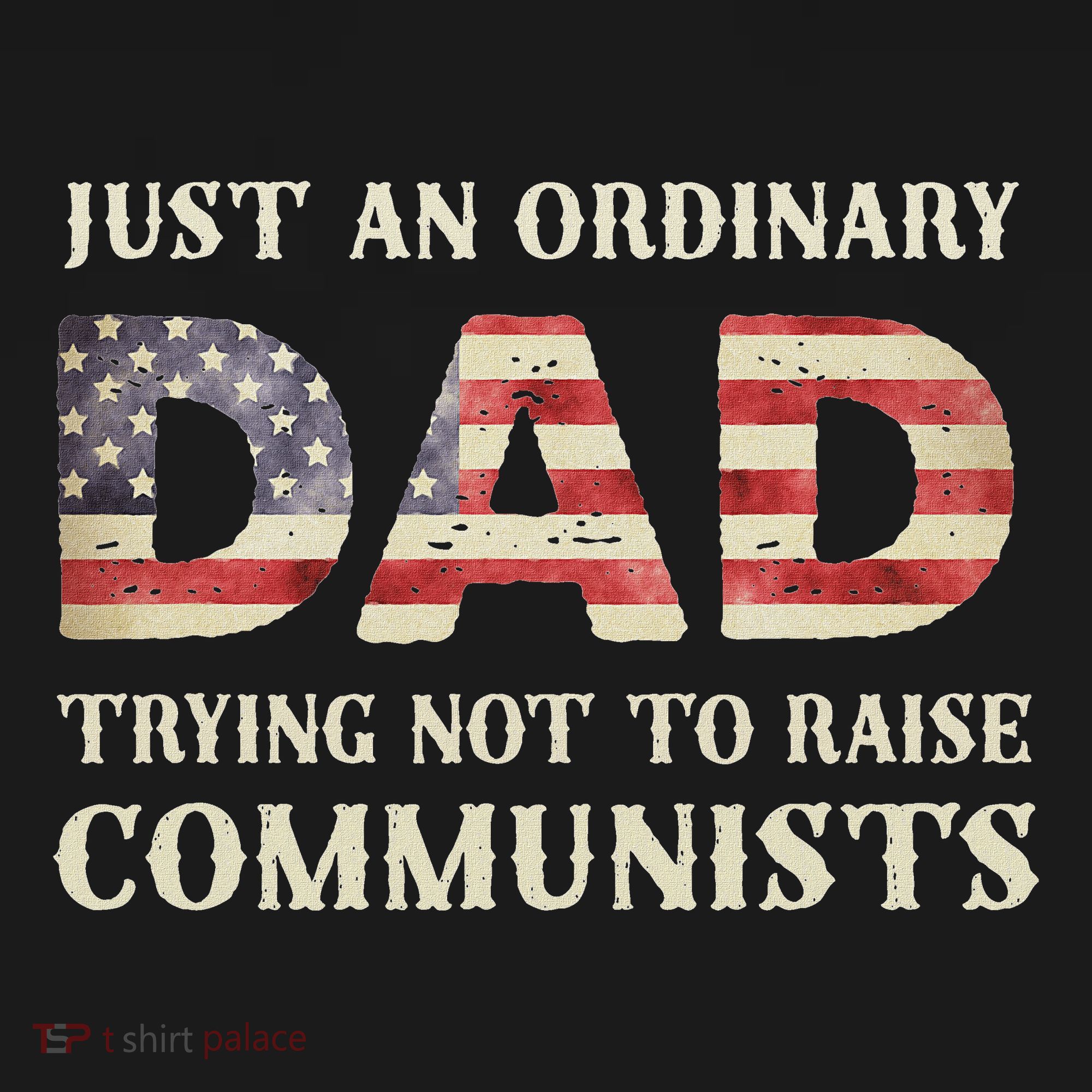 Just An Ordinary Dad Trying Not To Raise Communist Skull Dad Sweatshirt