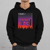 Japanese Aesthetic Otaku Vaporwave 90s Hoodie thumb 0