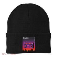 Japanese Aesthetic Otaku Vaporwave 90s Beanie thumb 0