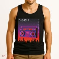 Japanese Aesthetic Otaku Vaporwave 90s Tank Top thumb 3