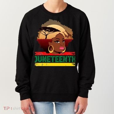 Juneteenth  African Pride Women's Sweatshirt