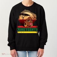 Juneteenth  African Pride Women's Sweatshirt thumb 0