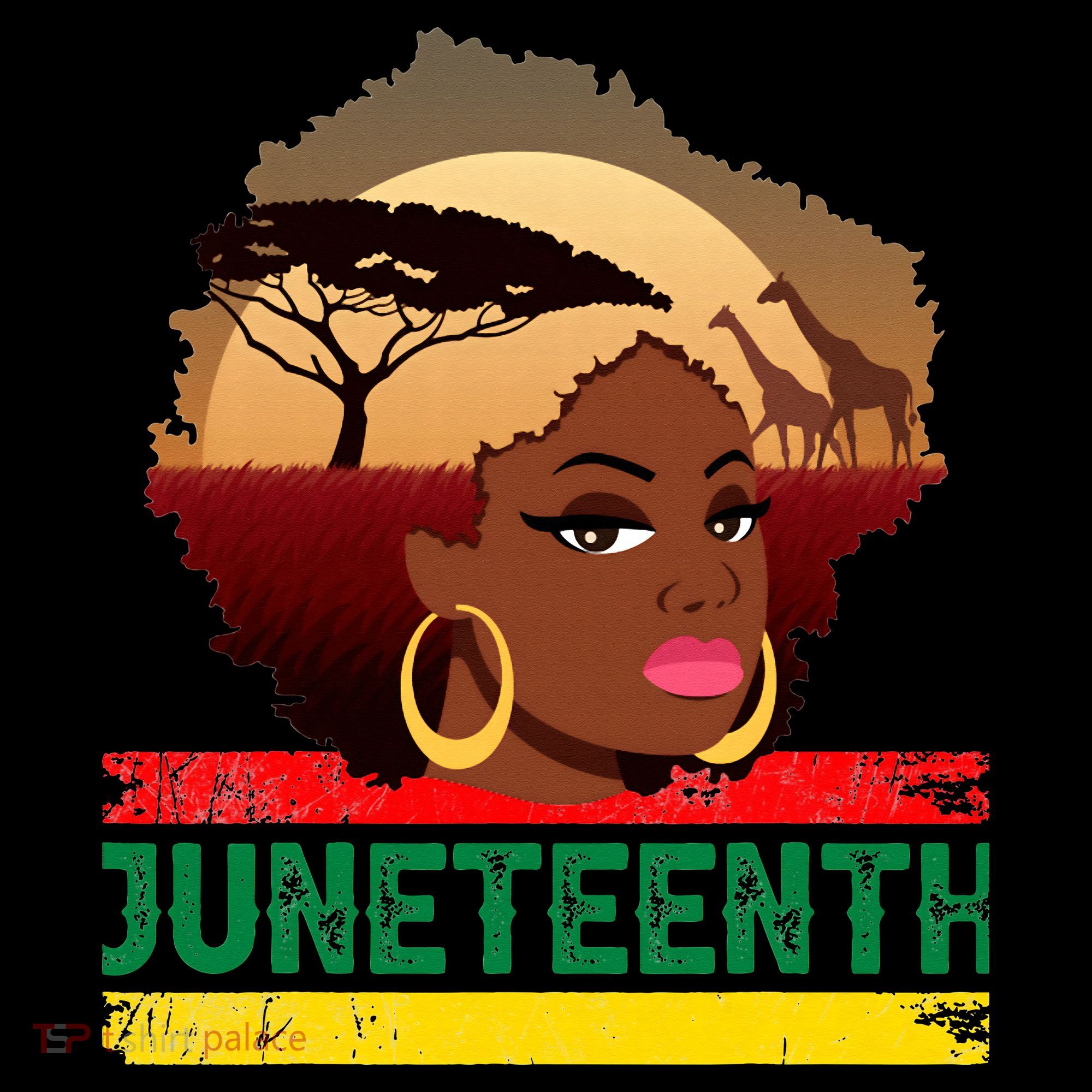 Juneteenth  African Pride Women's T-Shirt
