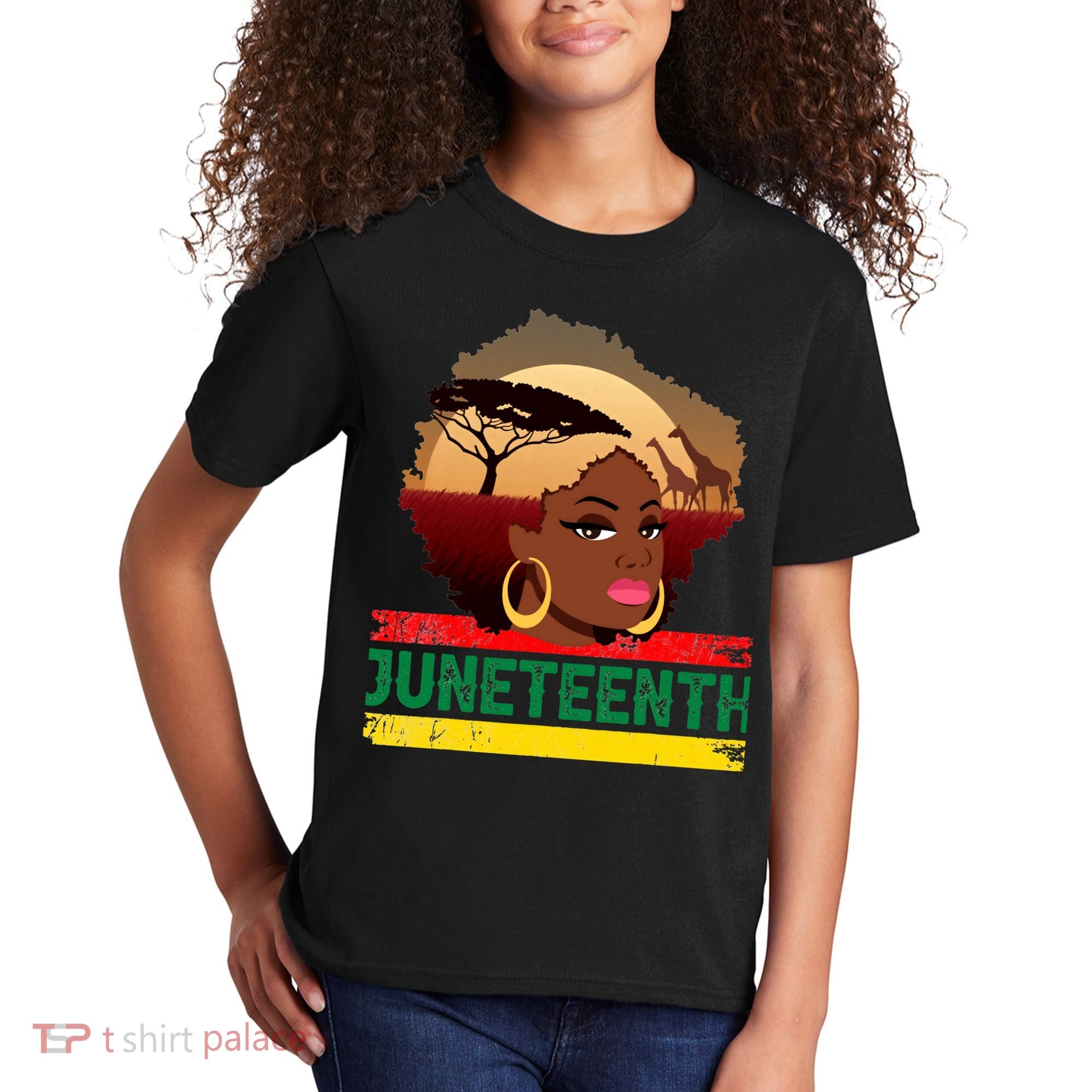 Juneteenth  African Pride Kids T-Shirt