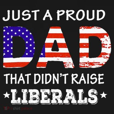 Just A Proud Dad Who didn't Raise Liberals Funny fathers Day Wool Snapback Cap
