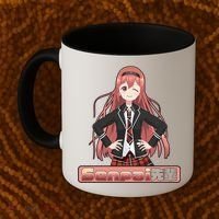 Japanese Animie Girl Senpai Coffee Mug thumb 2