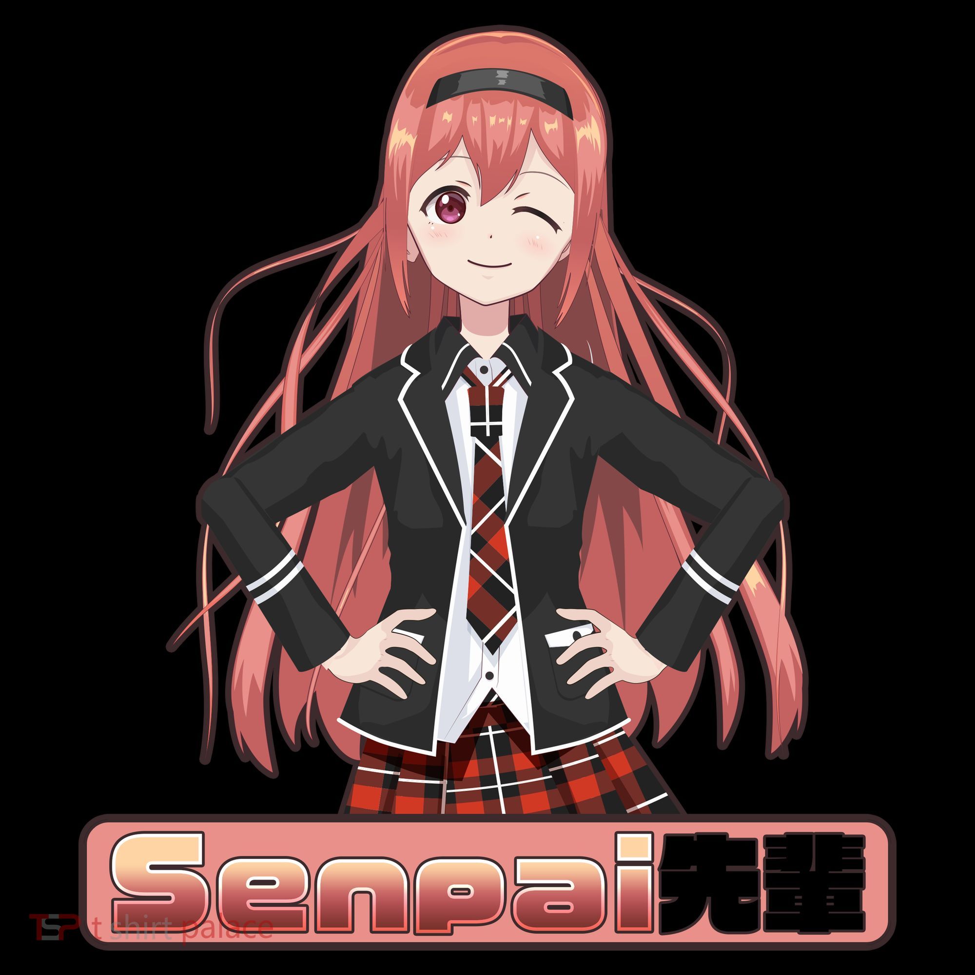 Japanese Animie Girl Senpai Coffee Mug
