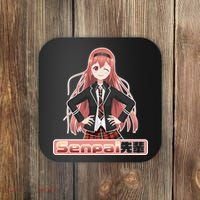Japanese Animie Girl Senpai Coaster thumb 0
