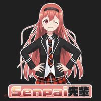 Japanese Animie Girl Senpai Hat thumb 2
