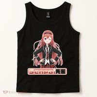 Japanese Animie Girl Senpai Tank Top thumb 2