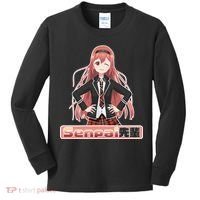 Japanese Animie Girl Senpai Kids Long Sleeve Shirt thumb 0