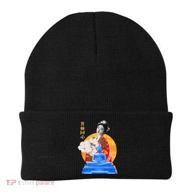 Japanese Buddha Female Beanie