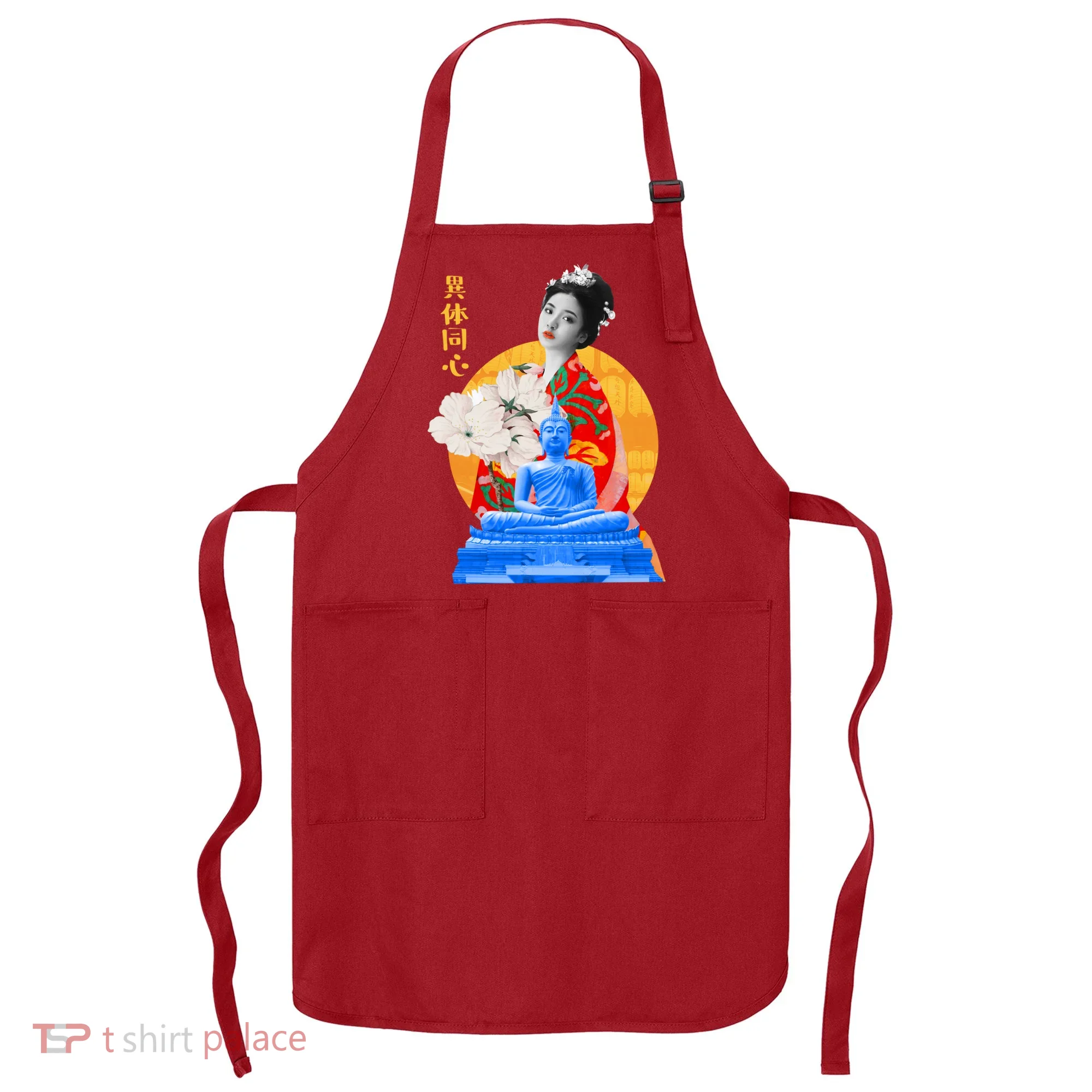 Japanese Buddha Female Apron
