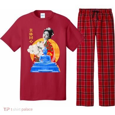 Japanese Buddha Female Pajama Set
