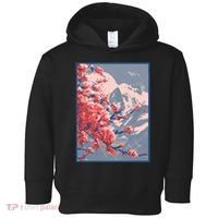 Japanese Cherry Blossom Mountain Toddler Hoodie thumb 0